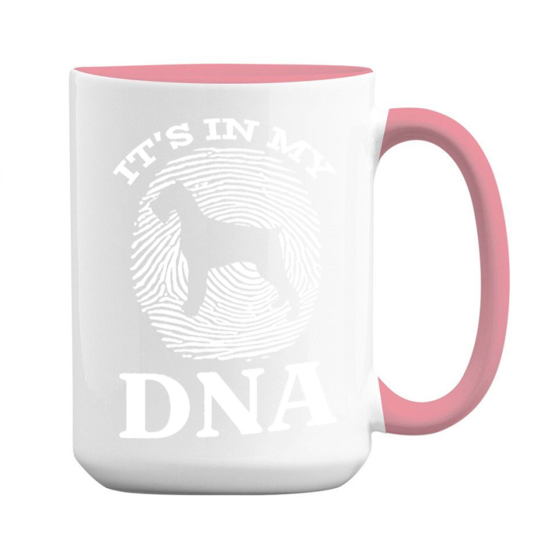 Giant T  Shirt Giant Schnauzer It`s In My D N A Fingerprint Giant Schn 15 Oz Coffee Mug by alexandraturner348 | Artistshot