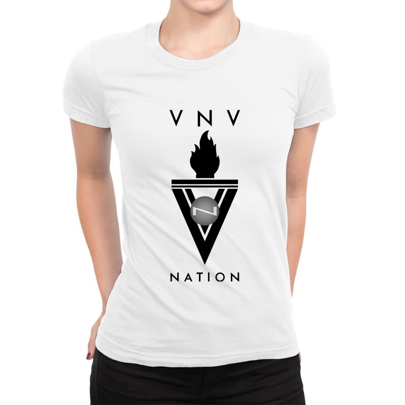 Vnv Nation Industrial Ladies Fitted T-Shirt by adore | Artistshot