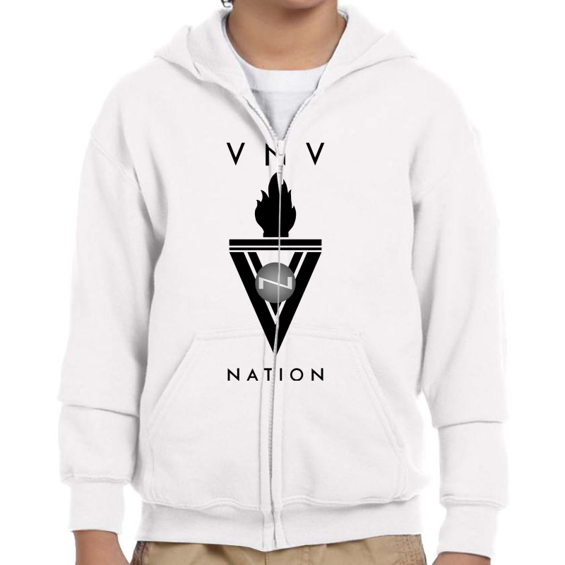 Vnv Nation Industrial Youth Zipper Hoodie by adore | Artistshot