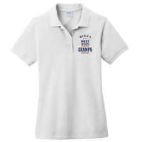 World's Most Awesome Gramps Ladies Polo Shirt | Artistshot