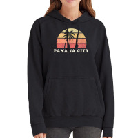 Panama City Beach Fl Vintage 70s Retro Throwback Design T Shirt Vintage Hoodie | Artistshot