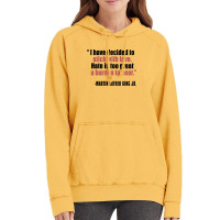 Mlk Quote Martin Luther King Jr Vintage Hoodie | Artistshot