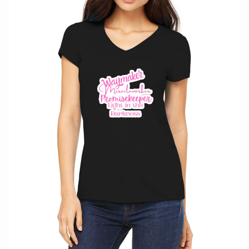 Copy Faith In The Finished Work Of Christ He Did It All For You 558368 Women's V-Neck T-Shirt by iip221 | Artistshot