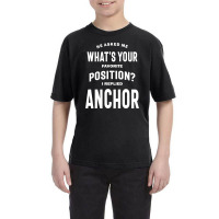 Anchor Job Title Tee Gift For Mens Womens Youth Tee | Artistshot