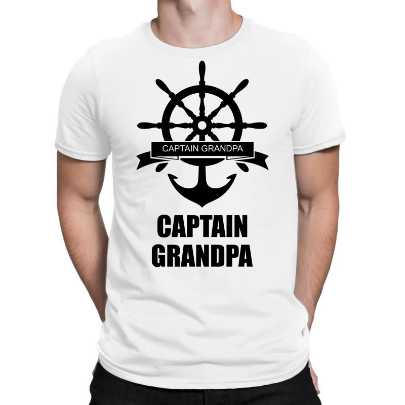 Captain Grandpa T-shirt | Artistshot