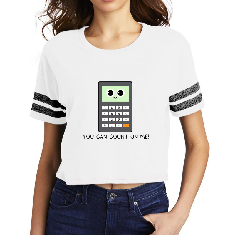 You Can Count On Me V2 Scorecard Crop Tee by rahmatikan | Artistshot