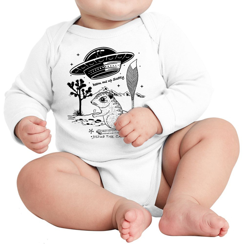 Endangered Kangaroo Rat Long Sleeve Baby Bodysuit by joymartine060 | Artistshot