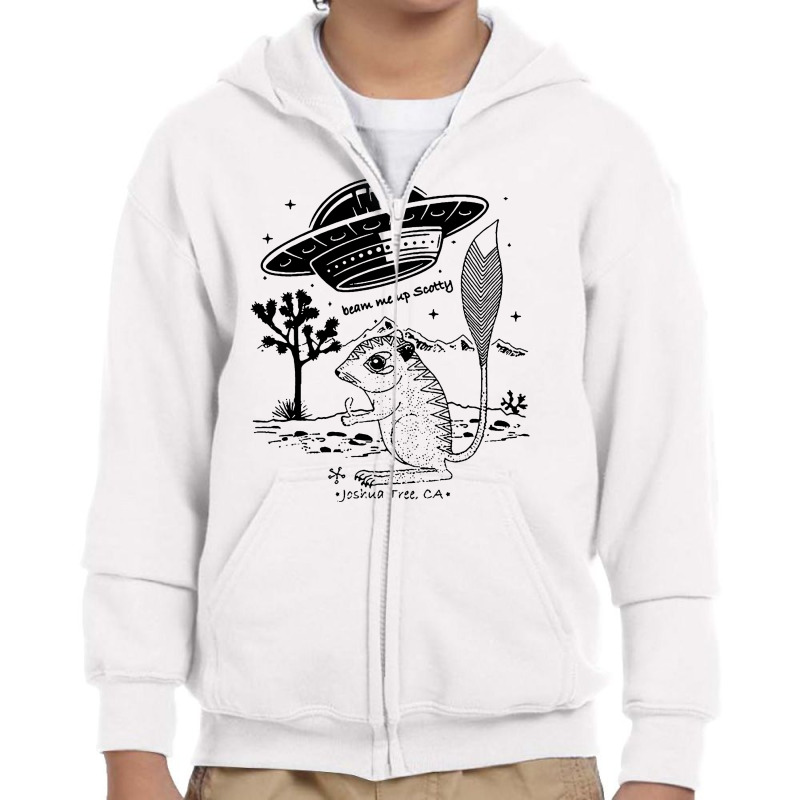 Endangered Kangaroo Rat Youth Zipper Hoodie by joymartine060 | Artistshot