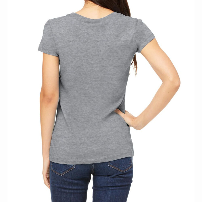 Dashed Lines Illustration On Vertical Frame Women's V-neck T-shirt | Artistshot