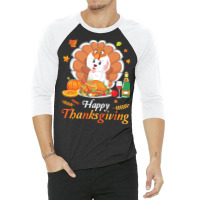 Havanese Dog Thanksgiving Christmas Day T  Shirt Havanese Turkey Costu 3/4 Sleeve Shirt | Artistshot