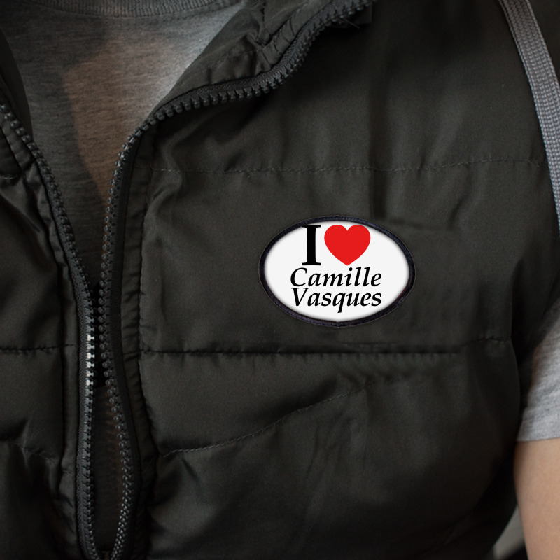 I Love Camille Vasques - White Oval Patch | Artistshot