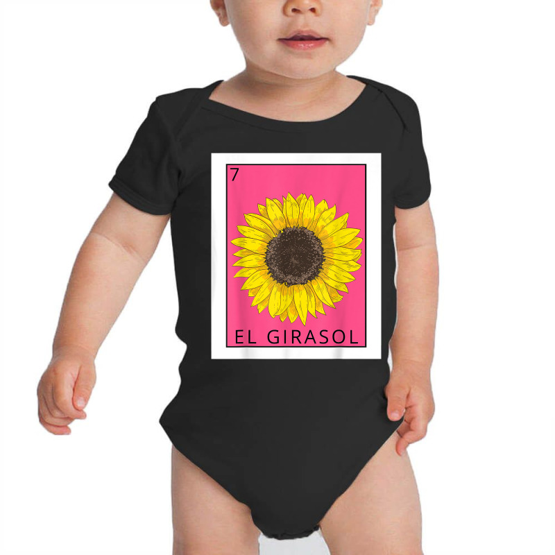 El Girasol Funny Mexican Lottery Card Game Lover Gift T Shirt Baby Bodysuit | Artistshot