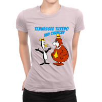 Tennessee Tuxedo And Chumley Ladies Fitted T-shirt | Artistshot