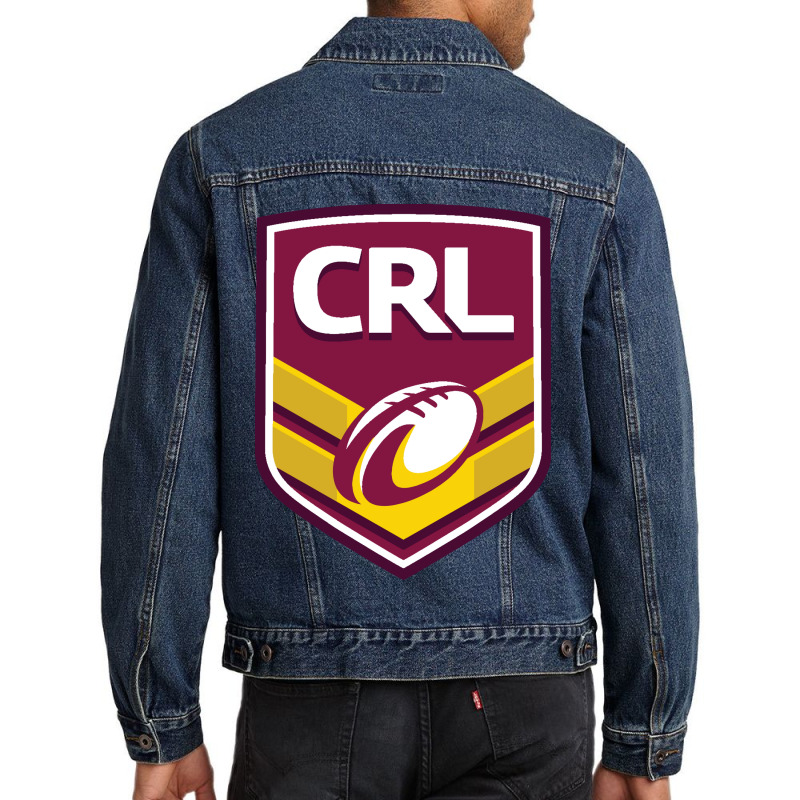 New-crl-rugby Men Denim Jacket | Artistshot