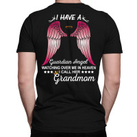 My Grandmom Is My Guardian Angel T-shirt | Artistshot