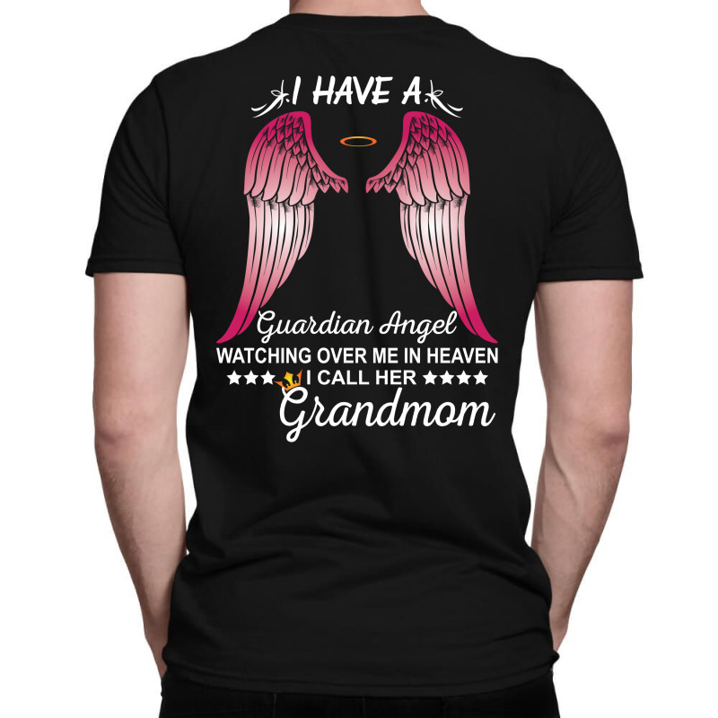 My Grandmom Is My Guardian Angel T-shirt | Artistshot