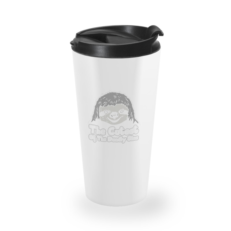 Sloth, The Cutest Of The Deadly Sins Travel Mug | Artistshot