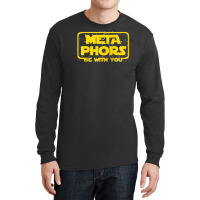 Metaphors Be With You Funny English Teacher Space Raglan Baseball Tee Long Sleeve Shirts | Artistshot