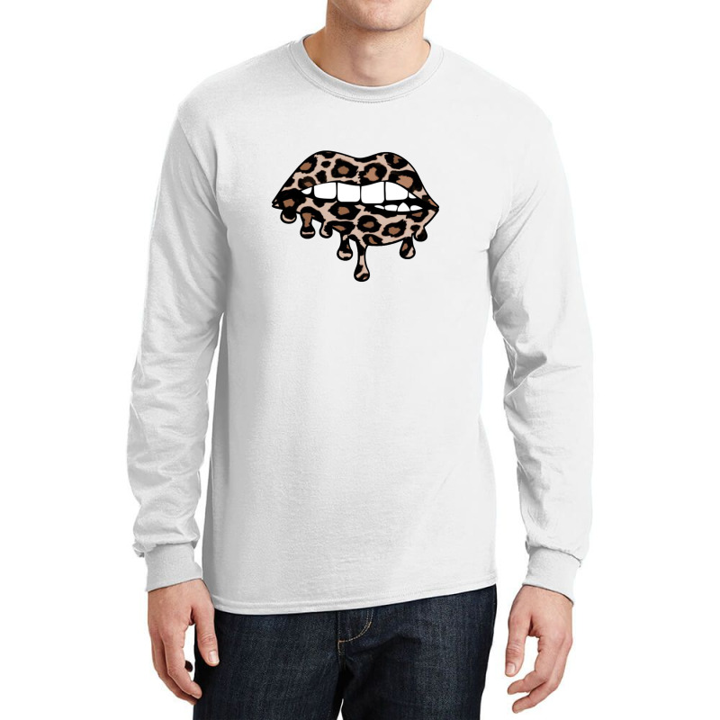 Dripping Lips Long Sleeve Shirts | Artistshot