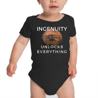 Perseverance Mars Rover Helicopter Ingenuity Exploration T Shirt Baby Bodysuit | Artistshot