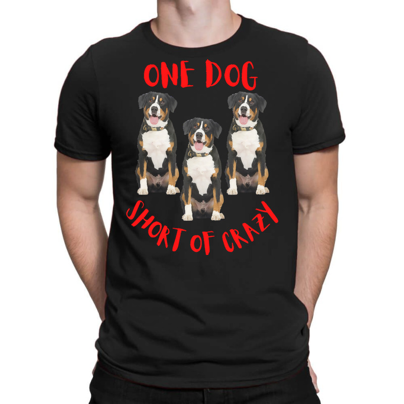 One Dog Short Of Crazy T  Shirtone Dog Short Of Crazy T  Shirt (16) T-shirt | Artistshot