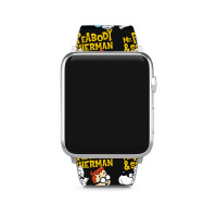 Funny Talking Mr Peabody And Sherman Apple Watch Band | Artistshot