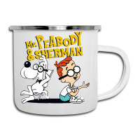 Funny Talking Mr Peabody And Sherman Camper Cup | Artistshot