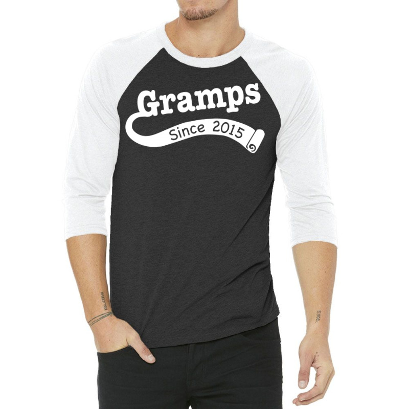 Gramps Since 2015 3/4 Sleeve Shirt | Artistshot