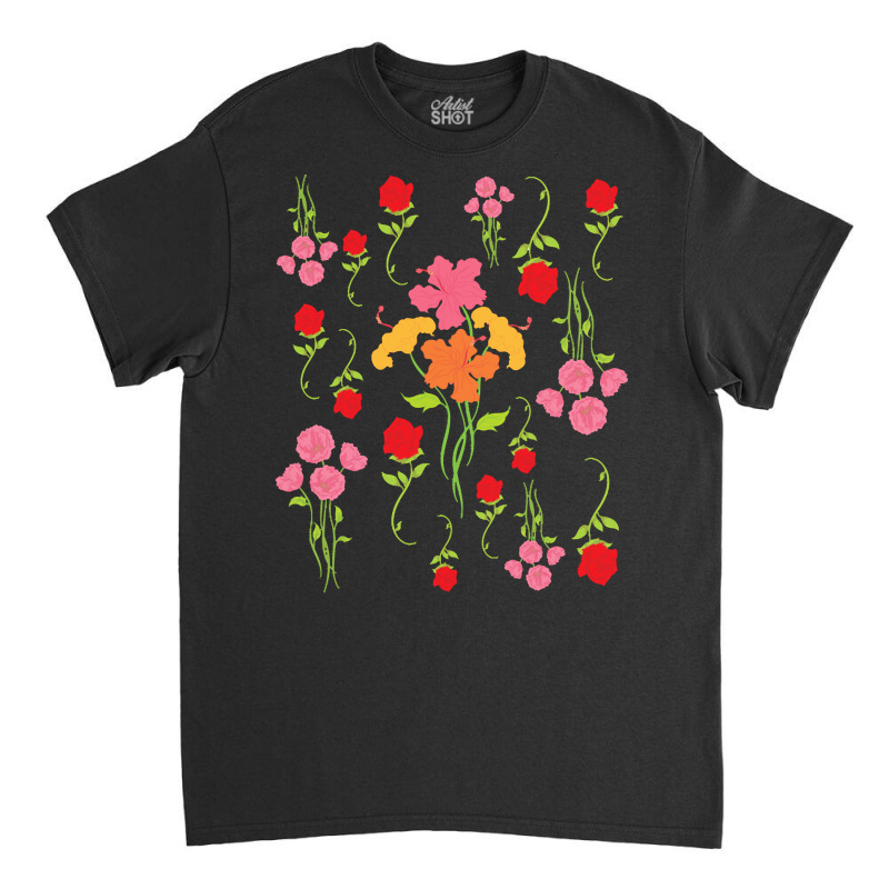 Botanical T  Shirt Floral Nature Garden Flowers Botany Gardener Botani Classic T-shirt by alexieterry303 | Artistshot