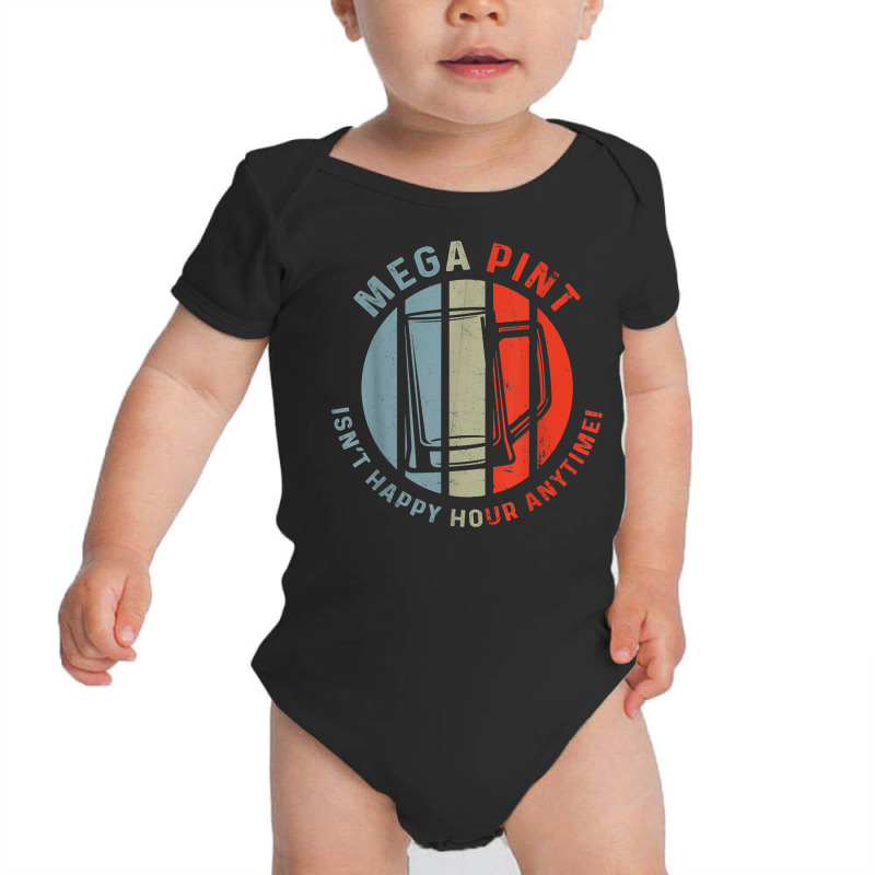 Retro Mega Pint Brewing Objection Hear Say Vintage T Shirt Baby Bodysuit | Artistshot