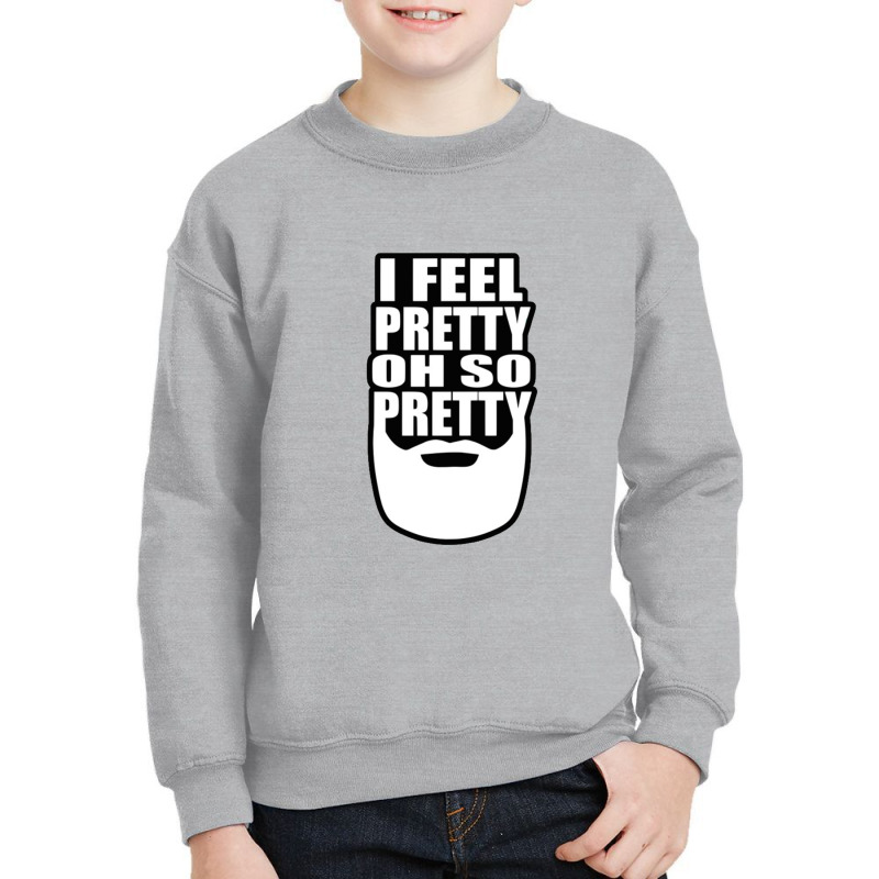 Pretty Manly Youth Sweatshirt | Artistshot