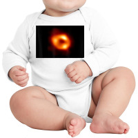 First Image Of Black Hole In Our Milky Way Galaxy 2022 T Shirt Long Sleeve Baby Bodysuit | Artistshot