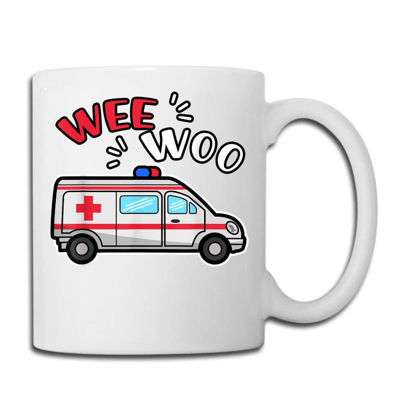 Wee Woo Emt Ambulance Responder Emergency Medical Technician T Shirt Coffee Mug | Artistshot