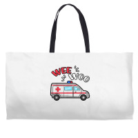 Wee Woo Emt Ambulance Responder Emergency Medical Technician T Shirt Weekender Totes | Artistshot