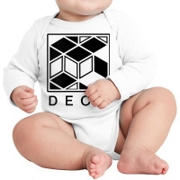 Art Deco Style Design. Minimal Cubic Pattern T Shirt Long Sleeve Baby Bodysuit | Artistshot