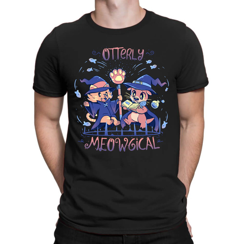 Otterly Meowgical T-shirt | Artistshot