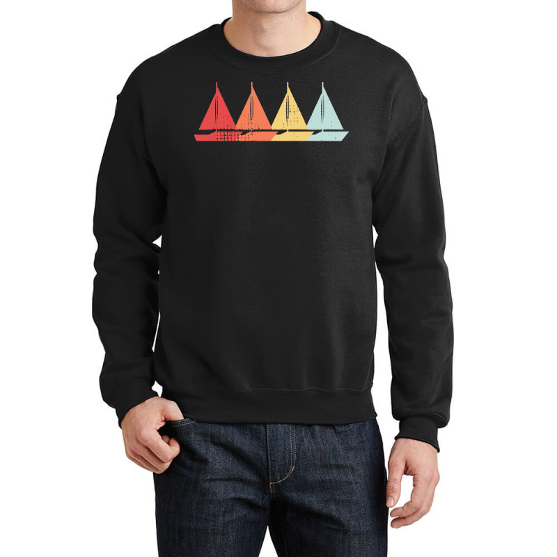 Sailing T  Shirt Sailing Sail Boat Retro T  Shirt Crewneck Sweatshirt | Artistshot