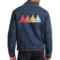 Sailing T  Shirt Sailing Sail Boat Retro T  Shirt Men Denim Jacket | Artistshot