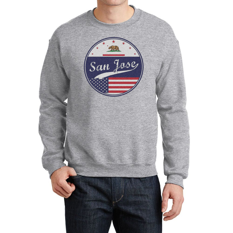 San Jose Usa Crewneck Sweatshirt | Artistshot