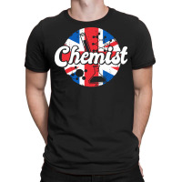 Chemistry T  Shirt Chemist U K Great Britain Flag Laboratory Chemistry T-shirt | Artistshot