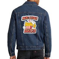 The Future Is Feline Cat Love 68332505 Men Denim Jacket | Artistshot