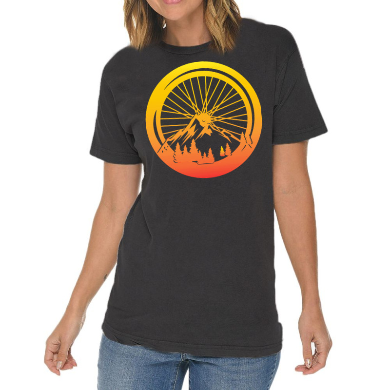 Bicycle T  Shirt Bicycle Cyclist Sport Gift T  Shirt (1) Vintage T-shirt | Artistshot