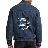 Food Milk Box Men Denim Jacket | Artistshot