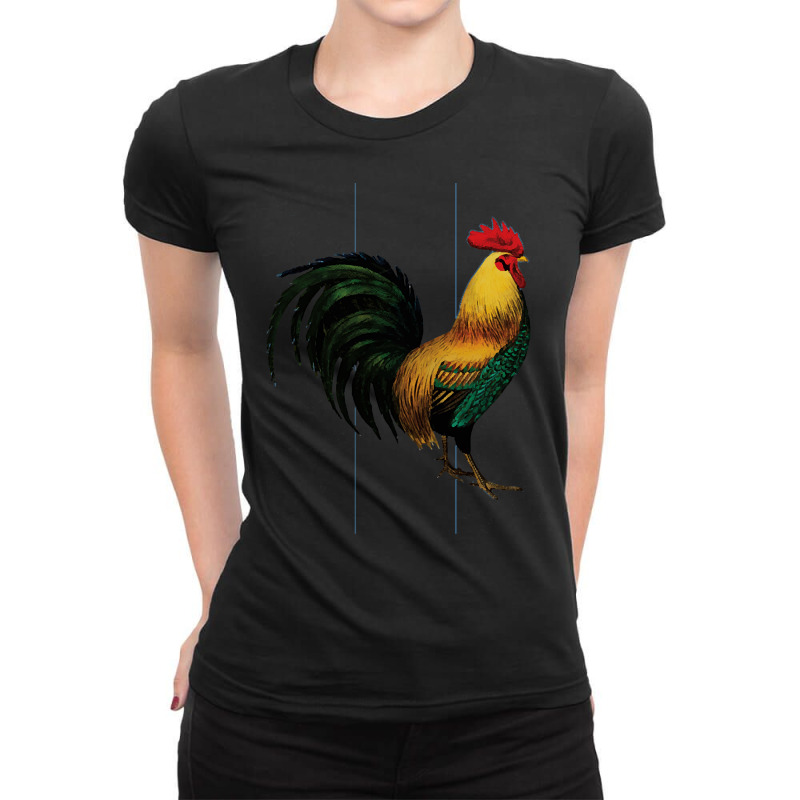 Gallero T  Shirt Argentinian Cock Fight Game Fowl Gallero T  Shirt Ladies Fitted T-Shirt by darrengorczany780 | Artistshot