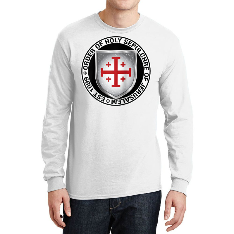 Order Of The Holy Sepulchre Of Jerusalem Shield Raglan Baseball Tee Long Sleeve Shirts | Artistshot