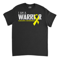 Womens I Am A Warrior Ewings Sarcoma Cancer Awareness Month Support V Classic T-shirt | Artistshot