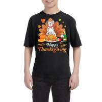 Dalmatian Happy Thanksgiving Christmas T  Shirt Dalmatian Turkey Costu Youth Tee | Artistshot