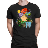 Planets And Pyramids T-shirt | Artistshot