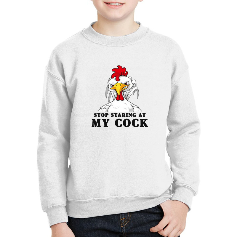 Chicken Funny Youth Sweatshirt by david stropher | Artistshot