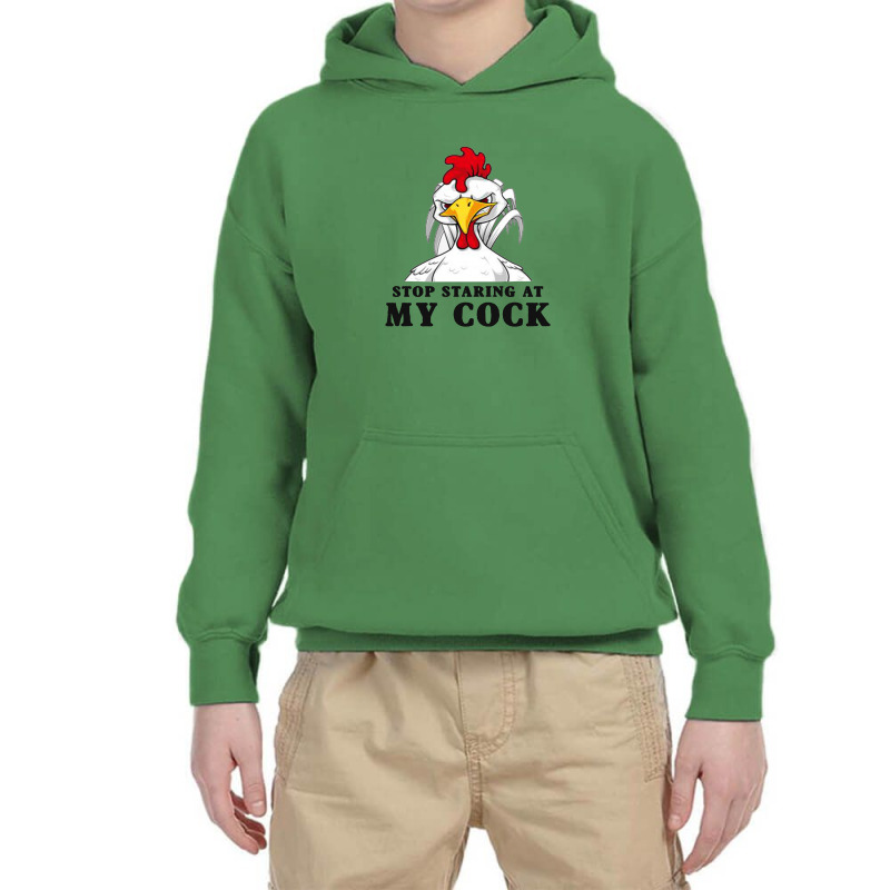 Chicken Funny Youth Hoodie by david stropher | Artistshot